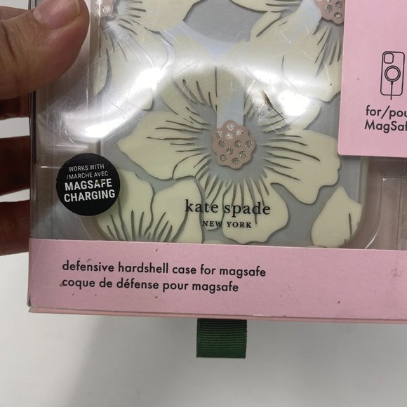 Kate Spade New York| iPhone,6.7”(2021) Hardshell Case- DAISY IRIDESCENT FOIL - Picture 6 of 6